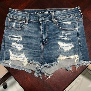 American Eagle Next Level high waisted jean shorts!